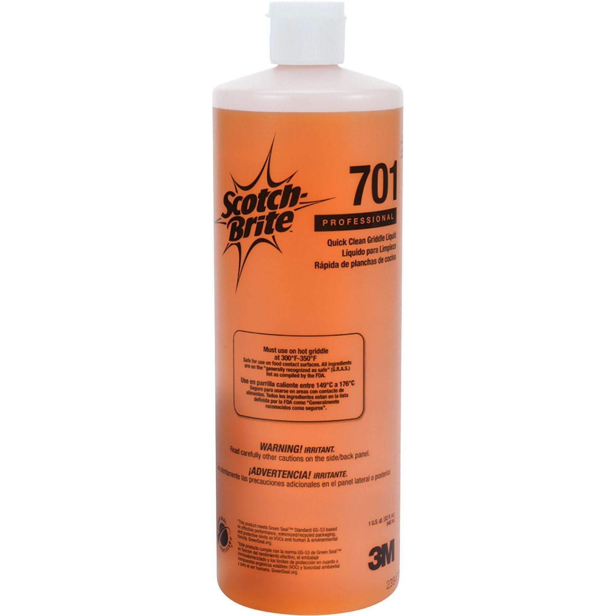 Scotch-Brite Quick Clean Griddle Liquid 701 - 2000
