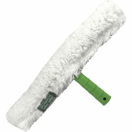 Unger Original StripWasher Strip Pac - 18" Blade - Plastic Handle - Hook & Loop Fastener, T-Bar Handle - Green, White - 1Each