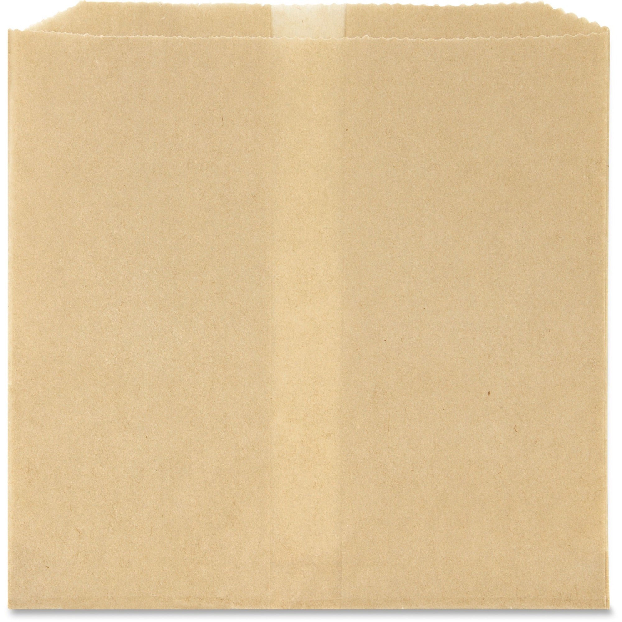 Health Gards Receptacle Liners: Brown Paper/Wax 8.50’’ x 8’’ 7’’ 500/Carton - Trash Bags & Liners
