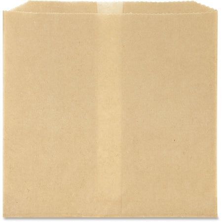 Health Gards Receptacle Liners: Brown Paper/Wax 8.50’’ x 8’’ 7’’ 500/Carton - Trash Bags & Liners