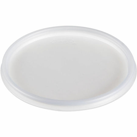 Dart 20 oz Plastic Lid for Breakroom Cups - Translucent - 100/Pack