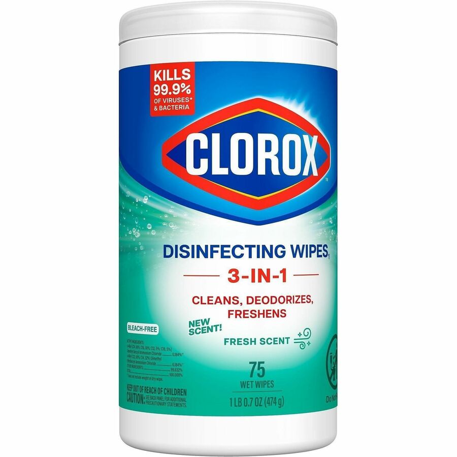 Clorox Disinfecting Wipes, Bleach-Free Cleaning Wipes - Right