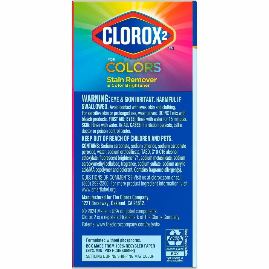Clorox for Colors Stain Remover and Color Brightener Powder - Alternate-Image8