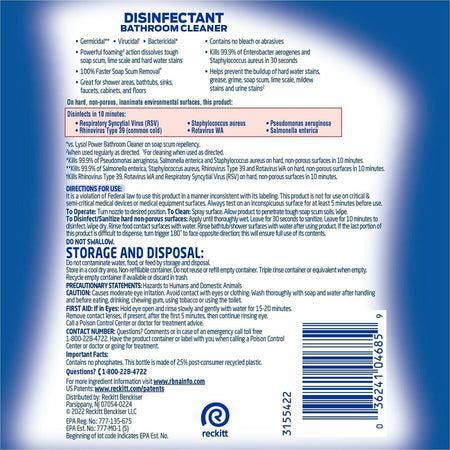 Professional Lysol Disinfectant Bathroom Cleaner - Alternate-Image1