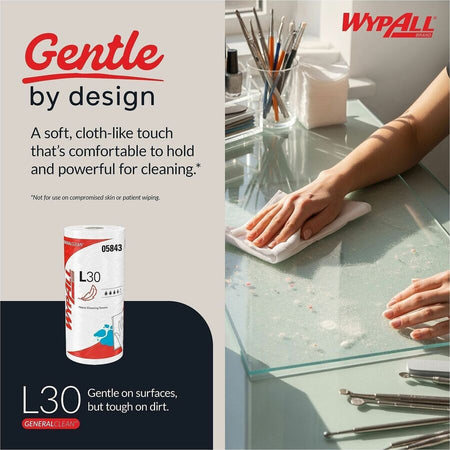 Wypall GeneralClean L30 Heavy Cleaning Towels - Alternate-Image3