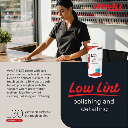Wypall GeneralClean L30 Heavy Cleaning Towels - Alternate-Image2