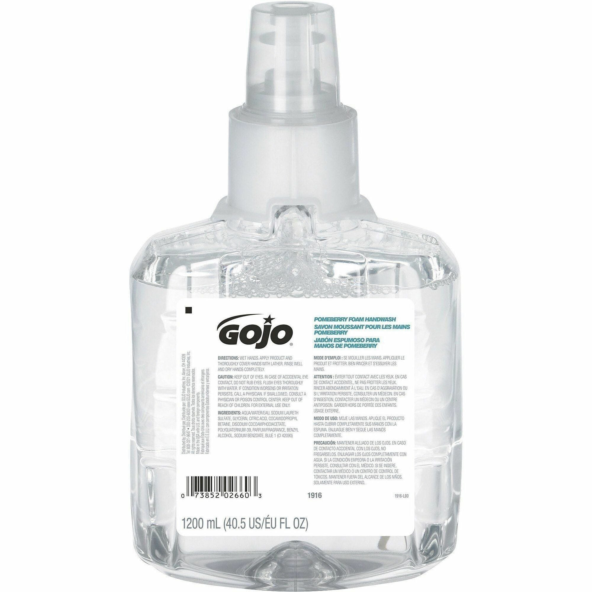 Gojo&reg; LTX-12 Pomeberry Foam Handwash Refill - 2000