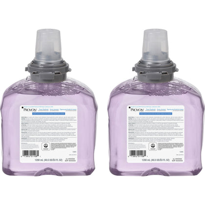 Provon TFX Refill Moisturizer Foam Handwash - Cranberry Scent - 1.27 quart - Pump Bottle Dispenser - Kill Germs - Skin - Moisturizing - Purple - Rich Lather, Bio-based - 2 / Carton