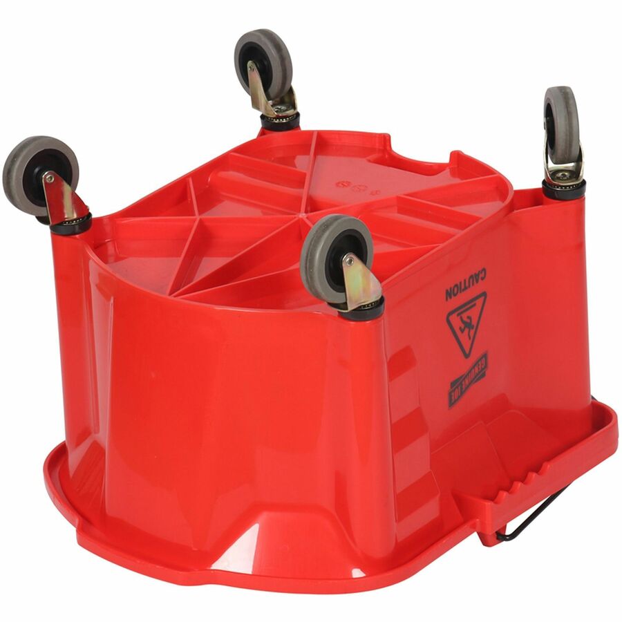 Genuine Joe Splash Shield Mop Bucket/Wringer - Bottom
