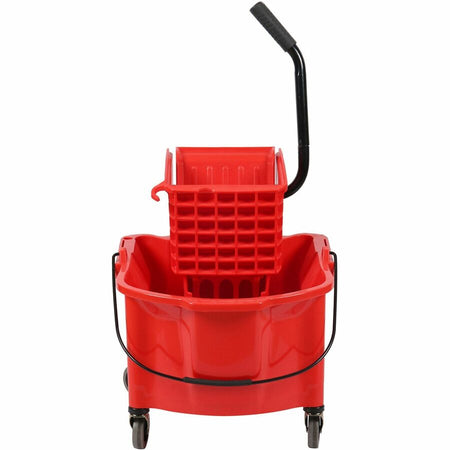 Genuine Joe Splash Shield Mop Bucket/Wringer - Front