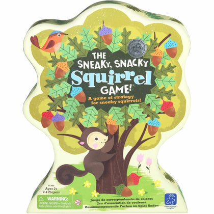 Educational Insights Sneaky Snacky Squirrel Game: Animal-themed Fun for 3-5 Year Olds - Flash Cards