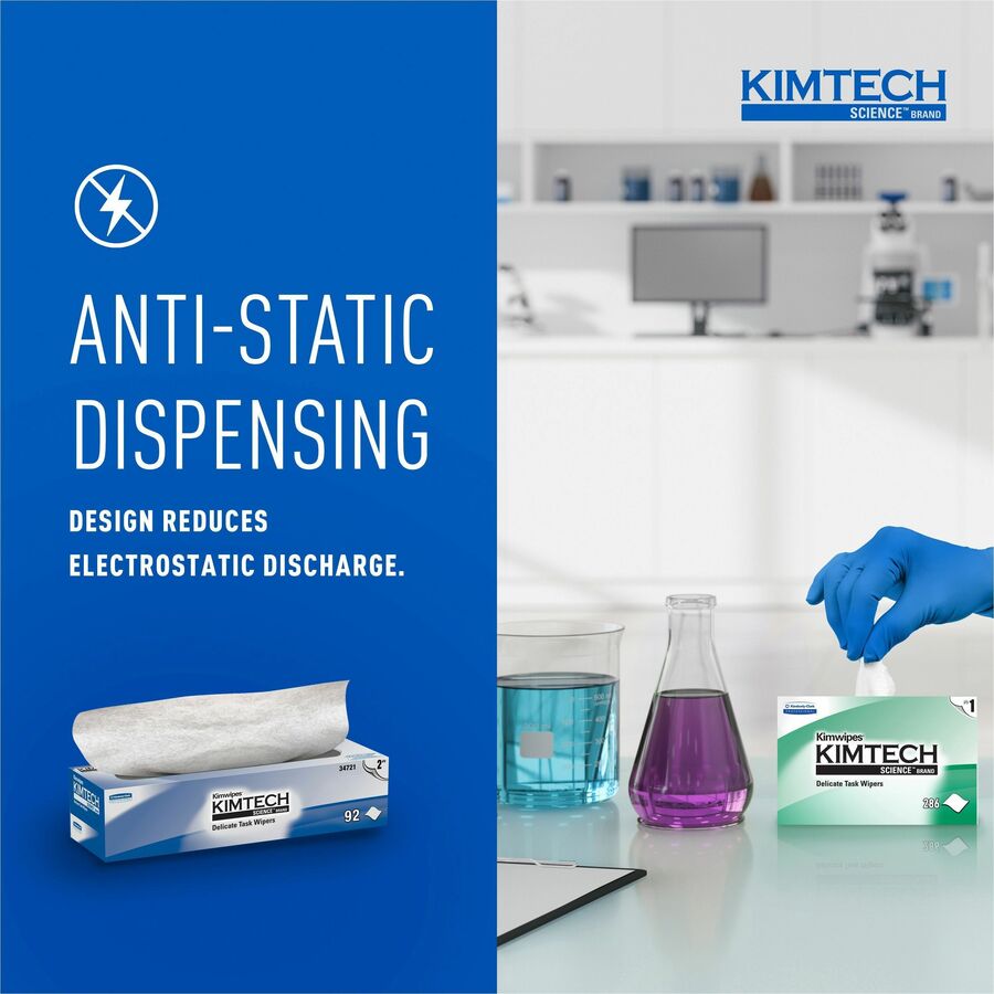 KIMTECH Science Kimwipes Delicate Task Wipers - Right