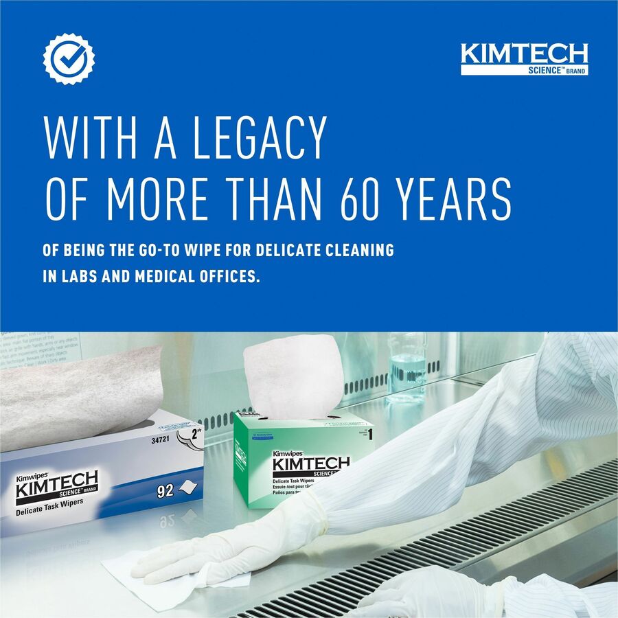 KIMTECH Science Kimwipes Delicate Task Wipers - Bottom