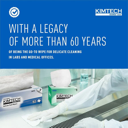 KIMTECH Science Kimwipes Delicate Task Wipers - Bottom