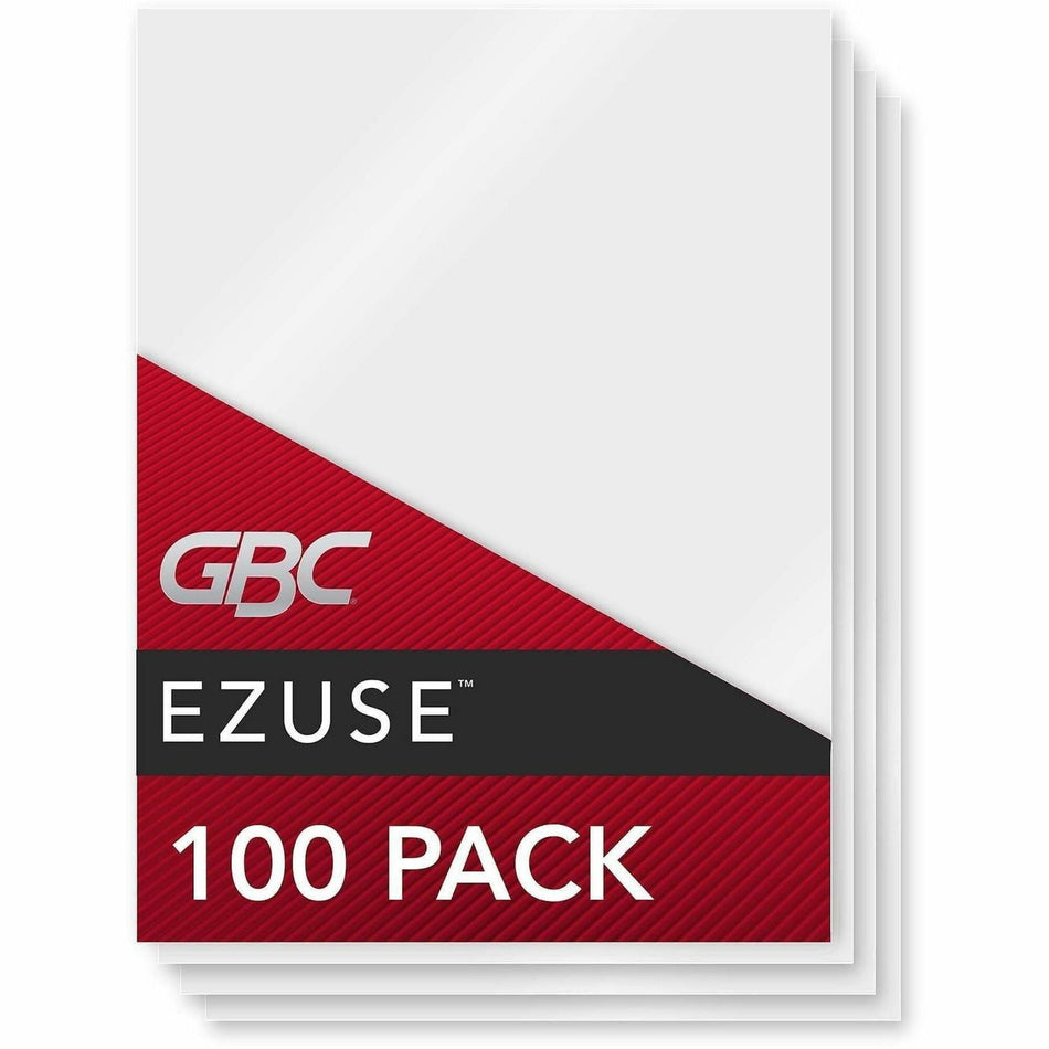GBC Fusion EZUse Laminating Pouches - Sheet Size Supported: Legal 8.50" Width x 14" Length - Laminating Pouch/Sheet Size: 8.75" Width x 14.25" Length x 5 mil Thickness - Glossy - for Document - UV Resistant, Durable, Fade Resistant - Clear - 100 / Box