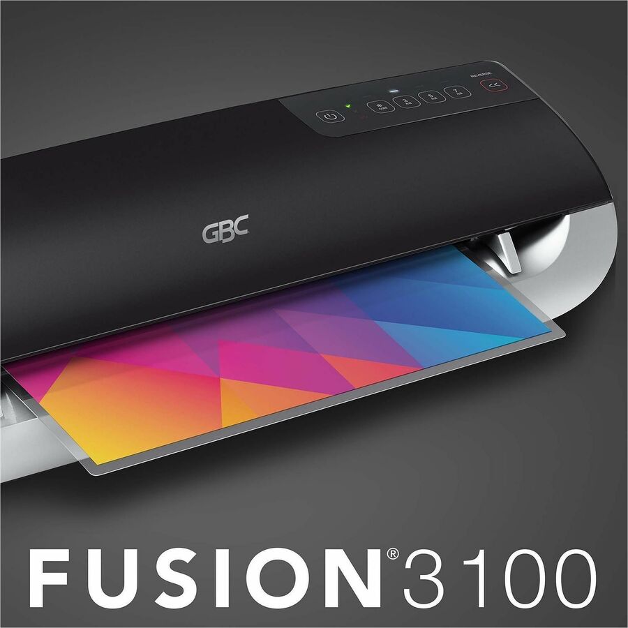 GBC Fusion 3100L 12" Laminator - Pouch - 12" Lamination Width - 7 mil Lamination Thickness - Manual Release - 4.3" Height x 5.8" Width