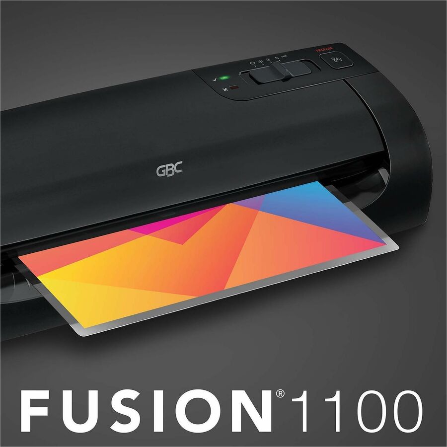 GBC Fusion 1000L 9"Laminator - Pouch - 9" Lamination Width - 5 mil Lamination Thickness - Manual Release - 3.5" Height x 4.1" Width
