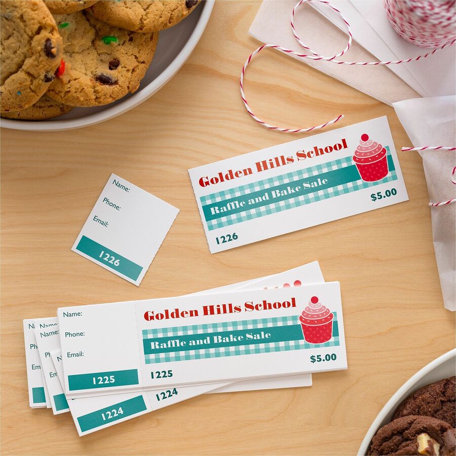 Avery Event Tickets with Tear-Away Stubs - Alternate-Image3