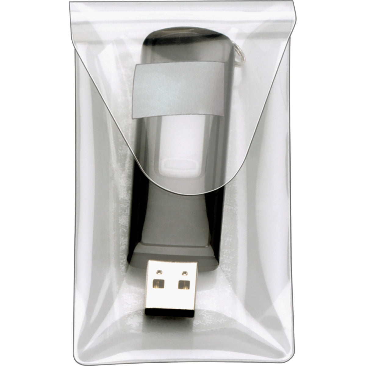 Cardinal HOLD IT Clear USB Poly Pocket - Poly - Clear