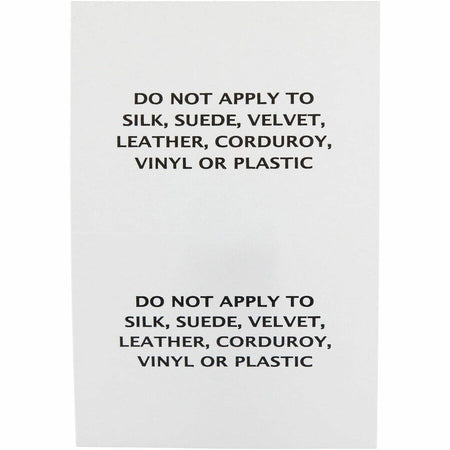 SICURIX Green Border Adhesive Badges 2 Per Sheet 100 Pack White - Rear