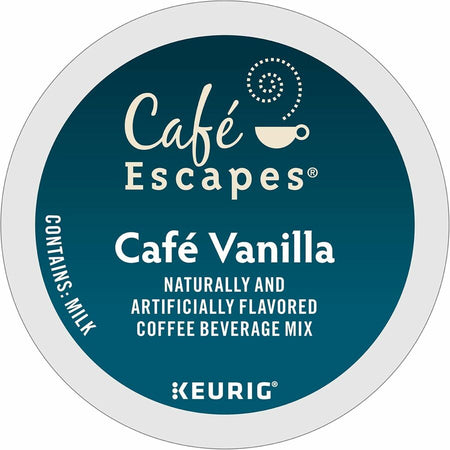 Caf&eacute; Escapes&reg; K-Cup, Pod Cafe Vanilla Coffee - Alternate-Image2
