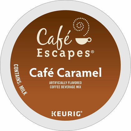 Caf√© Escapes® Caf√© Caramel K-Cup Pods - 24 Count Pack