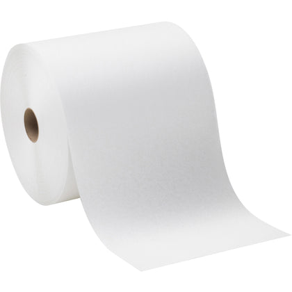 Pacific Blue Select Recycled Paper Towel Roll - 7.88" Width x 1000 ft Length - 1000 Sheets - 1 5/8" Core - White - Paper - 6 / Carton