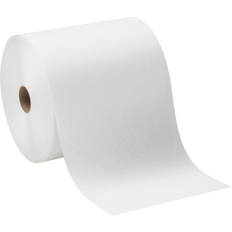 Pacific Blue Select Recycled Paper Towel Roll - 7.88" Width x 1000 ft Length - 1000 Sheets - 1 5/8" Core - White - Paper - 6 / Carton
