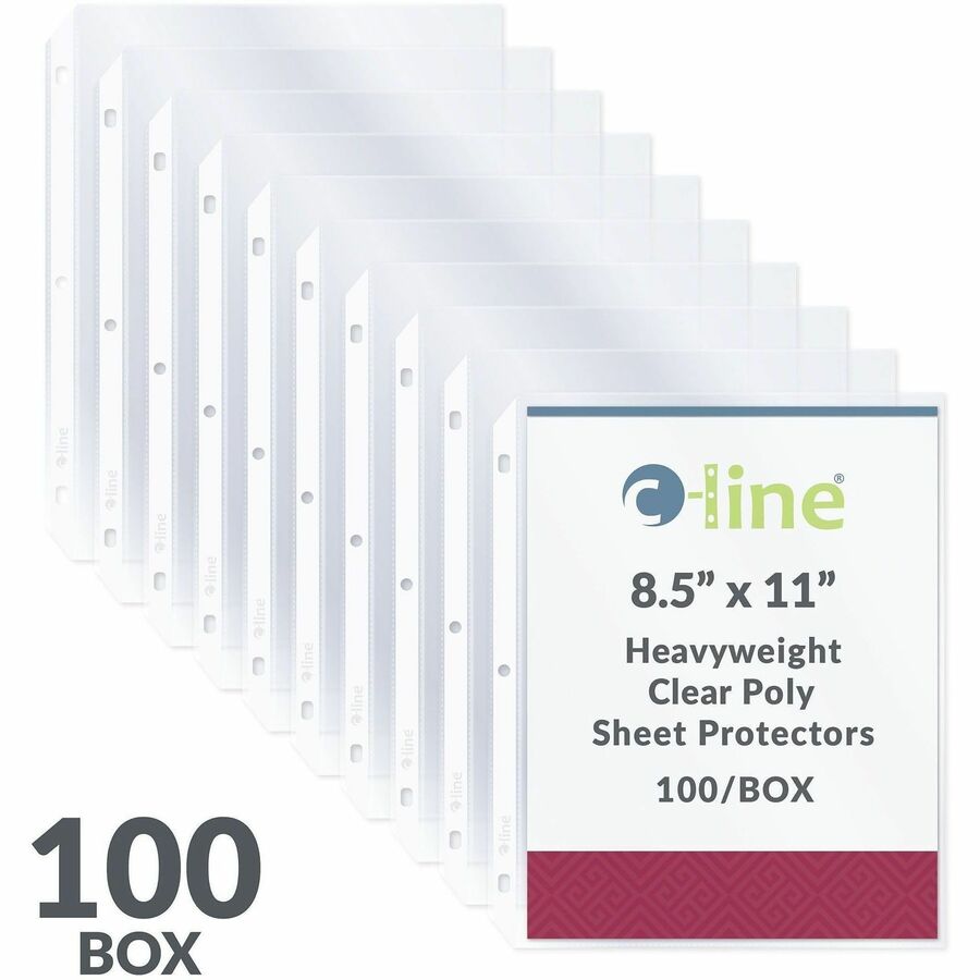 C-Line Poly Top-loading Sheet Protectors - Alternate-Image3