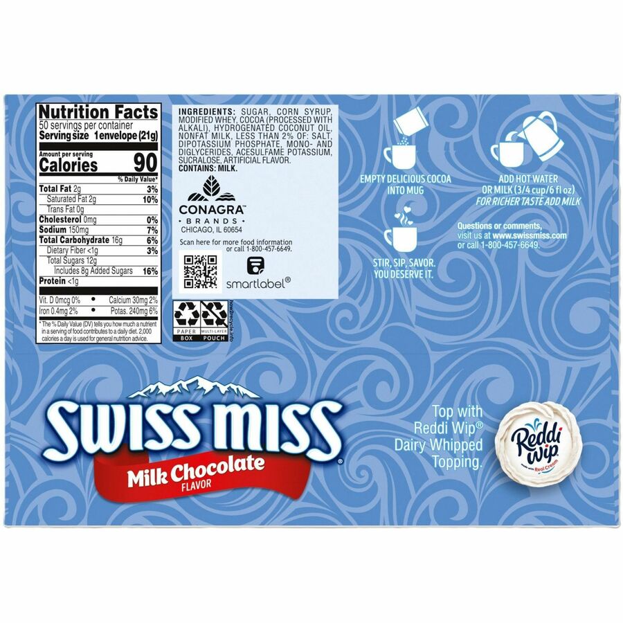 Swiss Miss Hot Chocolate Mix - Bottom