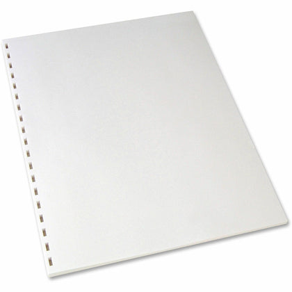 GBC CombBind 19-Hole Pre-Punched Paper: White 96 Brightness Letter Size 20 lb - 500 Sheets - Specialty Paper