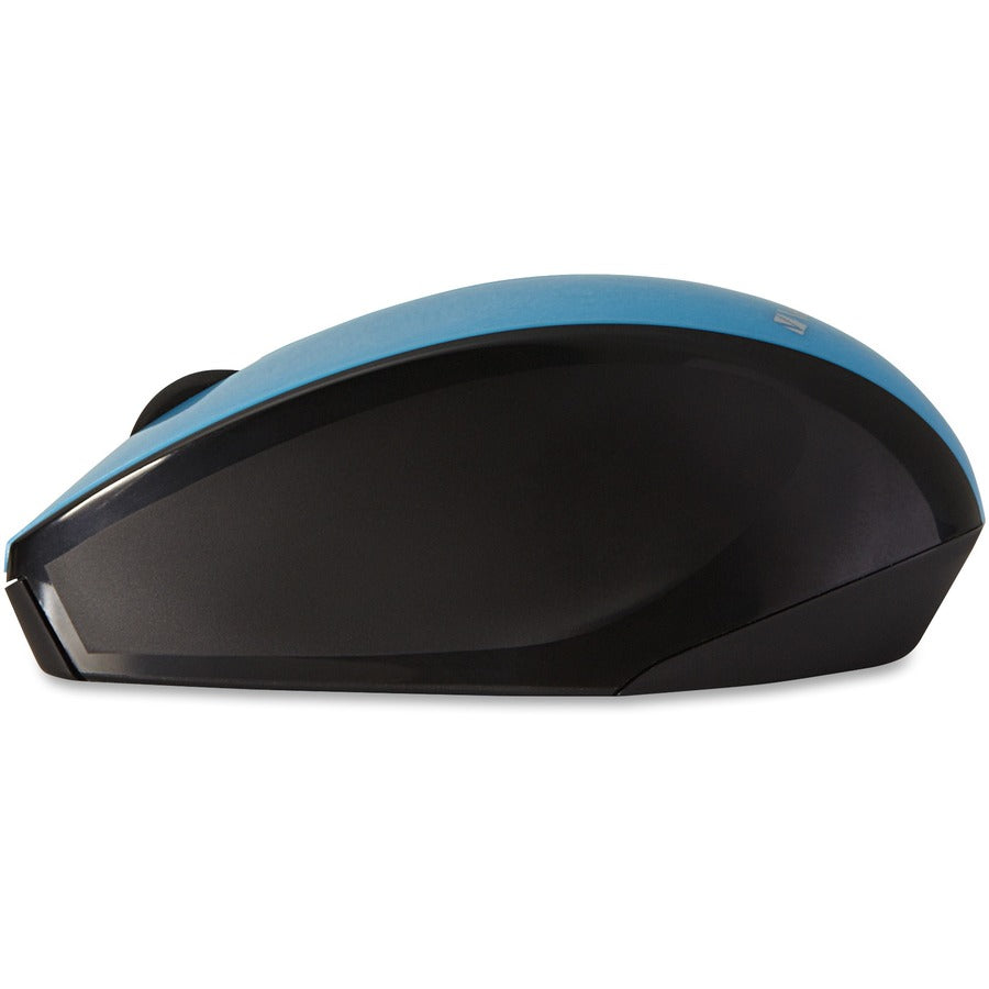 Verbatim Wireless Multi-trac LED Optical Mouse - Blue Optical - Wireless - Radio Frequency - 2.40 GHz - Blue - USB 2.0 - Scroll Wheel - 3 Button(s) - 1 Each