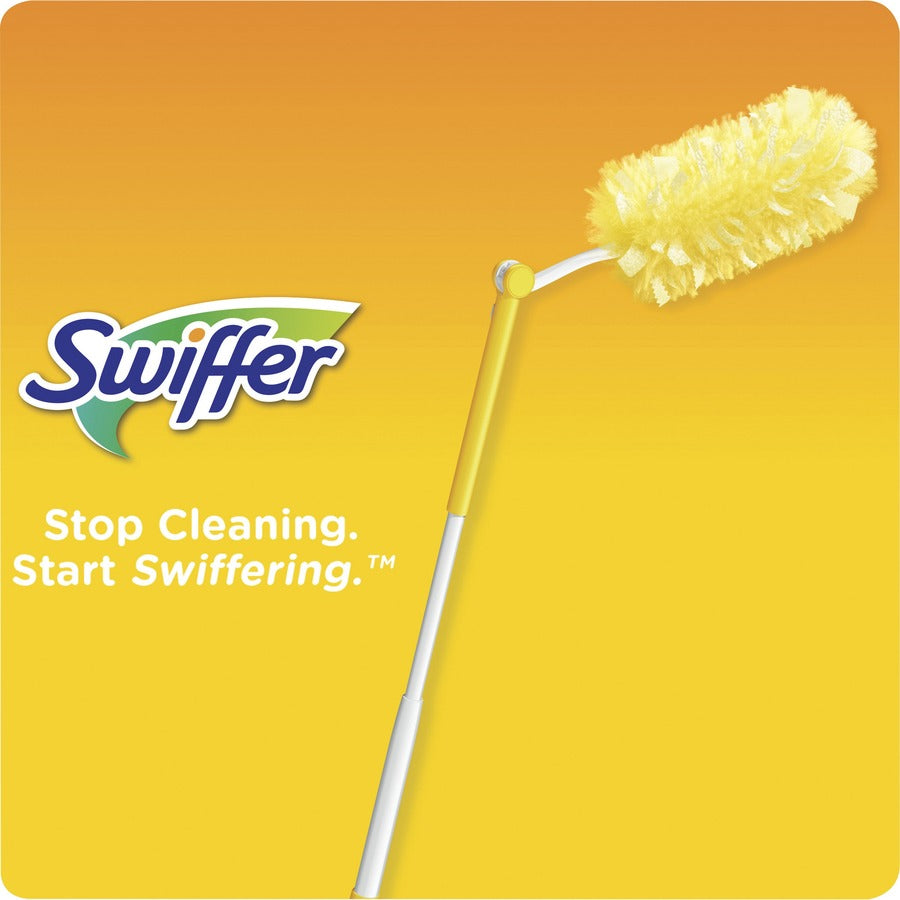 Swiffer 360 Dusters Extender Kit - 36" Handle Length - Plastic Handle - White - 1 Kit