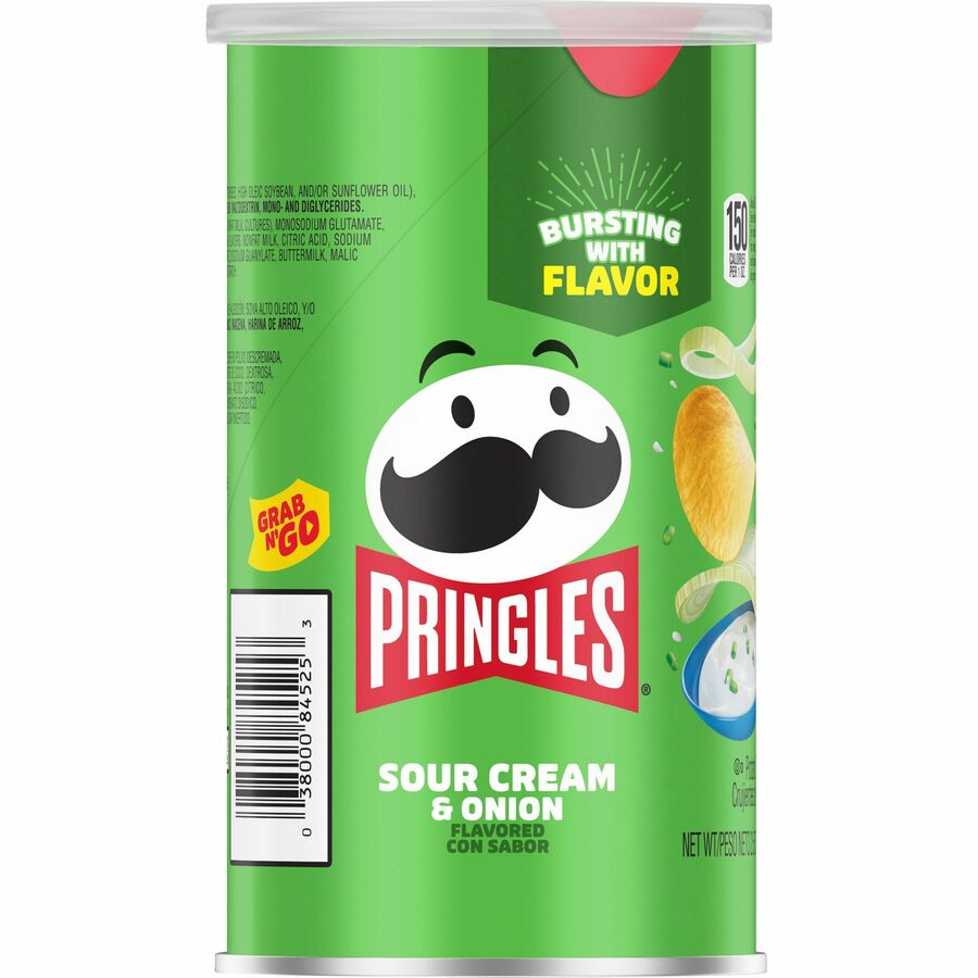 Pringles Keebler Sour Cream & Onion Potato Crisps - Front