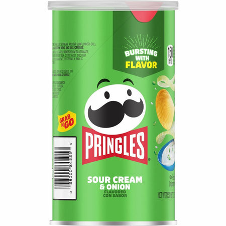 Pringles Keebler Sour Cream & Onion Potato Crisps - Front