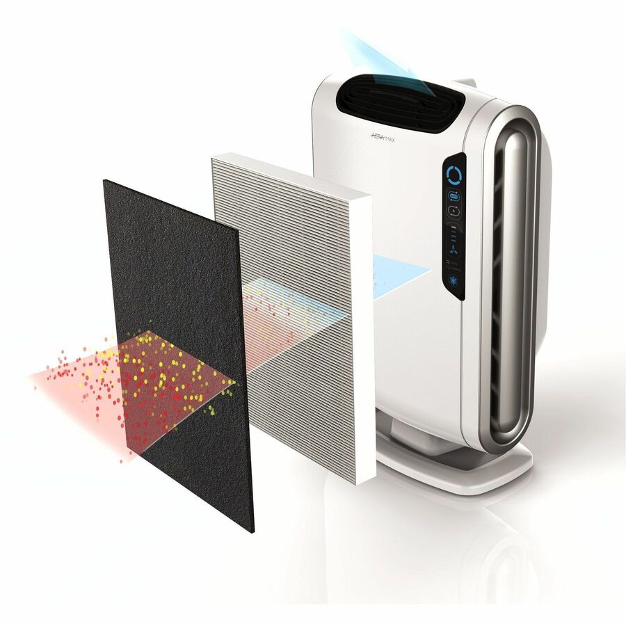 Fellowes AeraMax 290/300/DX95 Air Purifiers Carbon Filters - Activated Carbon - For Air Purifier - Remove Odor - 16.1" Height x 12.4" Width x 0.2" Depth - Carbon - 4 / Pack