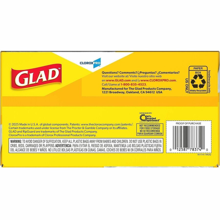 Glad ForceFlex Tall Kitchen Drawstring Trash Bags - Alternate-Image12