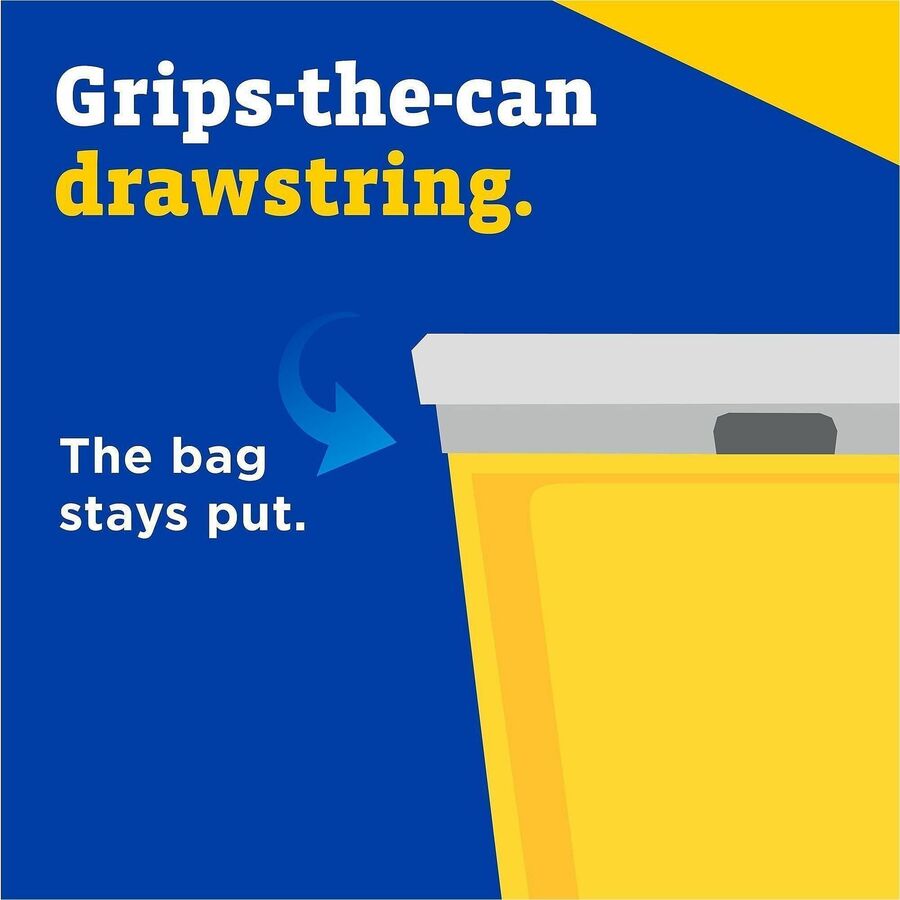 Glad ForceFlex Tall Kitchen Drawstring Trash Bags - Alternate-Image5