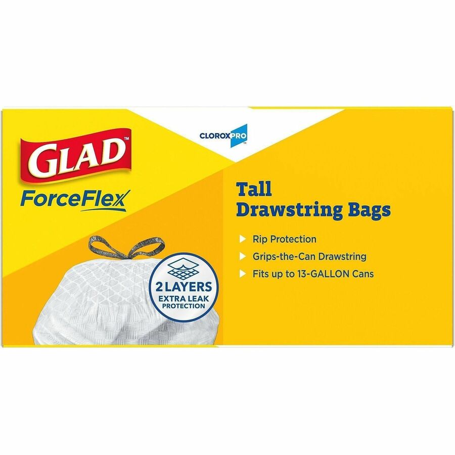 Glad ForceFlex Tall Kitchen Drawstring Trash Bags - Alternate-Image11