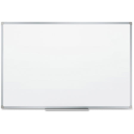 Mead Basic Dry-Erase Board - 35.9" (3 ft) Width x 23.8" (2 ft) Height - White Melamine Surface - Silver Aluminum Frame - Marker Tray - 1 Each