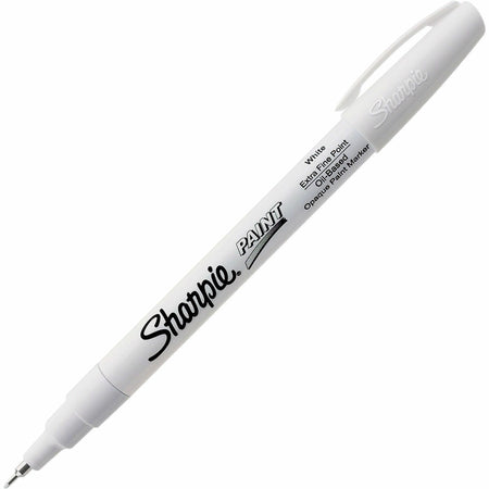 Sharpie Oil-Based Paint Marker - Extra Fine Point White Ink - Markers & Dry-Erase