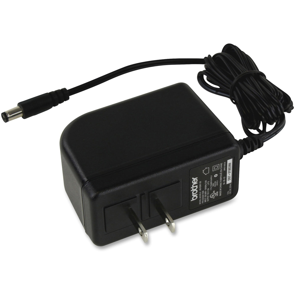 Brother Labelmaker AC Power Adapter - 110 V AC, 220 V AC Input - 12 V DC Output - 2 A - 1 Each