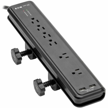 Tripp Lite series 6-outlet 2100J Surge Protector - 6 x NEMA 5-15R - 1875 VA - 2100 J - 120 V AC Input - 5 V DC Output - 35.5 kA - 6 ft