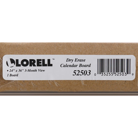 Lorell Magnetic Dry-Erase Calendar Board - Front