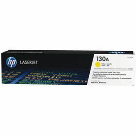 HP 130A Original Laser Toner Cartridge - Yellow - 1 Each - 1100