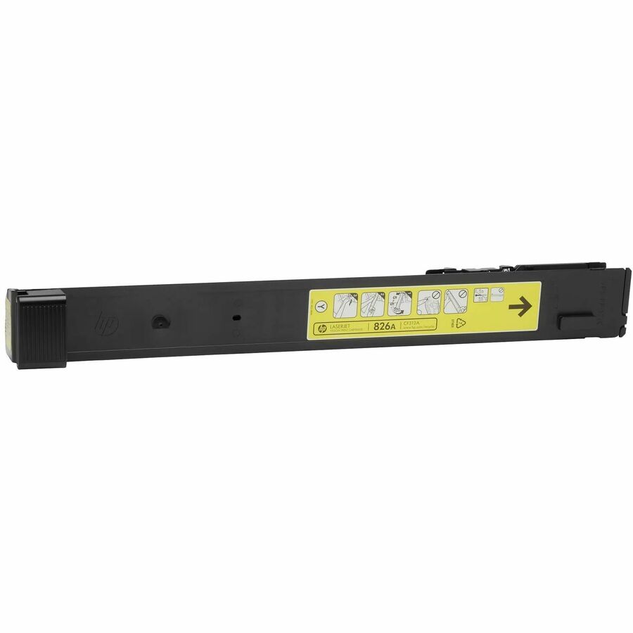 HP 826A (CF312A) Original Standard Yield Laser Toner Cartridge - Single Pack - Yellow - 1 Each - Alternate-Image1