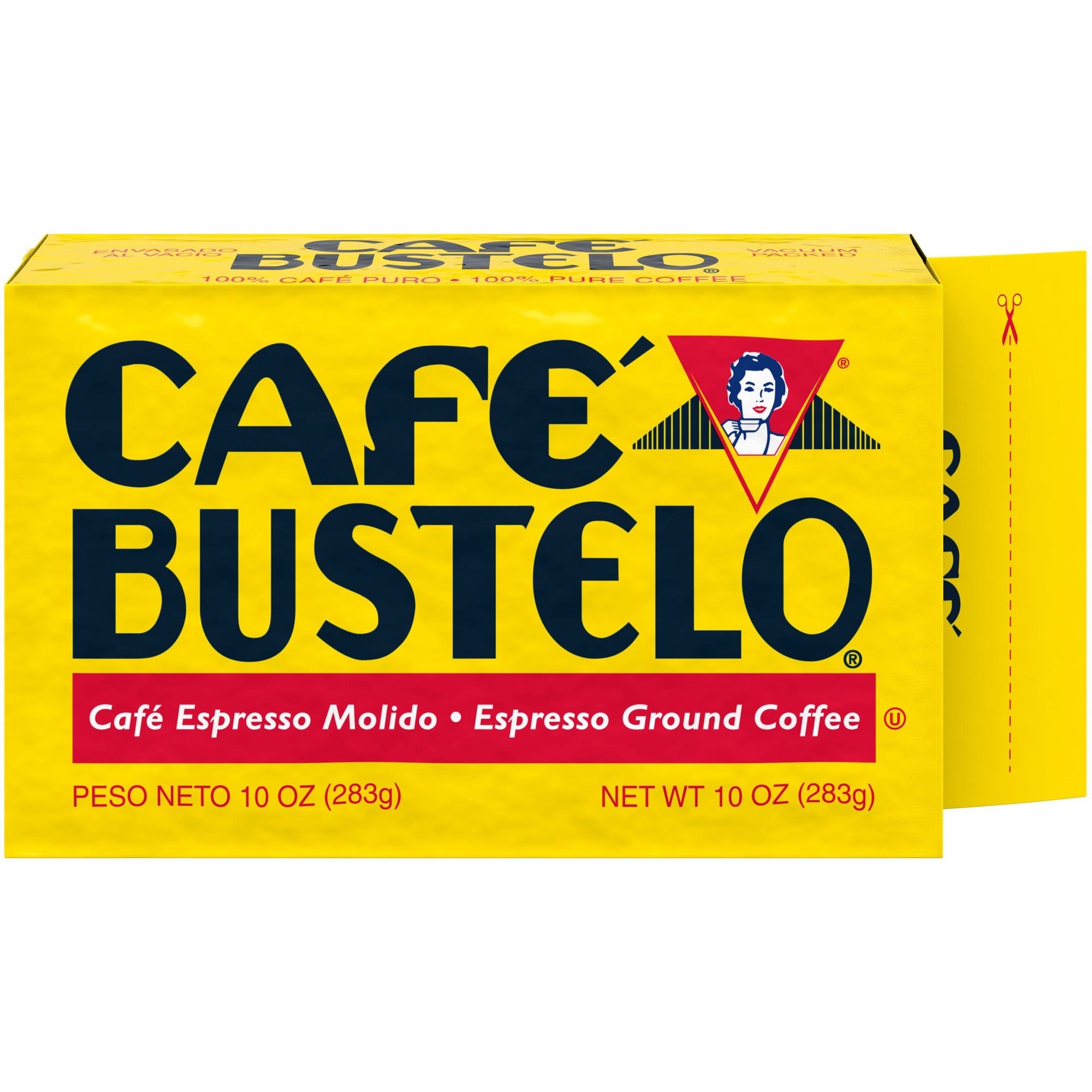 Caf&eacute; Bustelo® Ground Espresso Coffee - Dark/Bold - 10 oz Per Can - Ground - Arabica - 1 Each