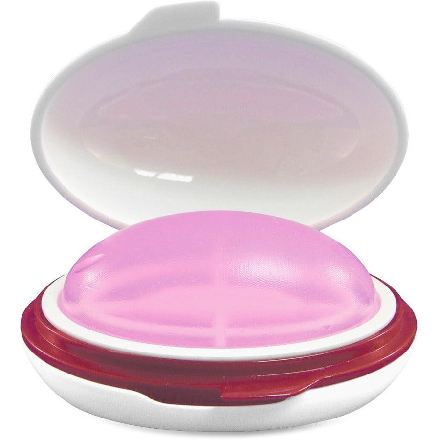 LEE Sortkwik Non-greasy Fingertip Moistener - Pink - Non-toxic, Non-slip, Odorless, Stainingless, Greaseless, Eco-friendly - 1 Each