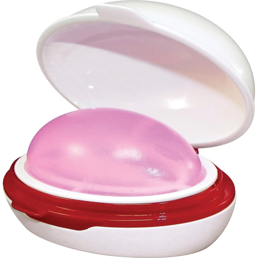 LEE Sortkwik Fingertip Moistener - Pink - Non-greasy Non-toxic Eco-friendly - Mailroom Equipment & Supplies