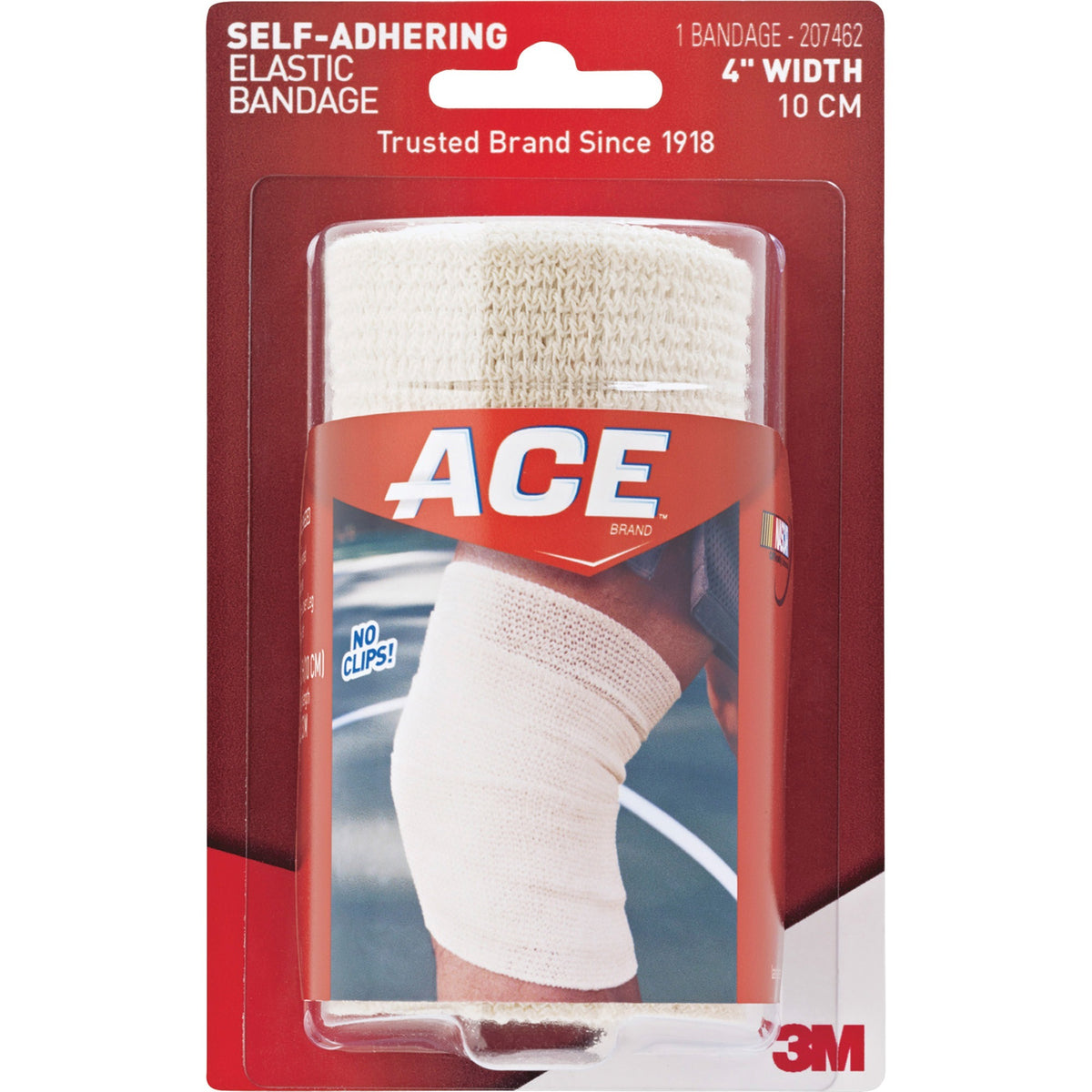 Ace Self-adhering Elastic Bandage - 4" Width - Tan - 1 Each